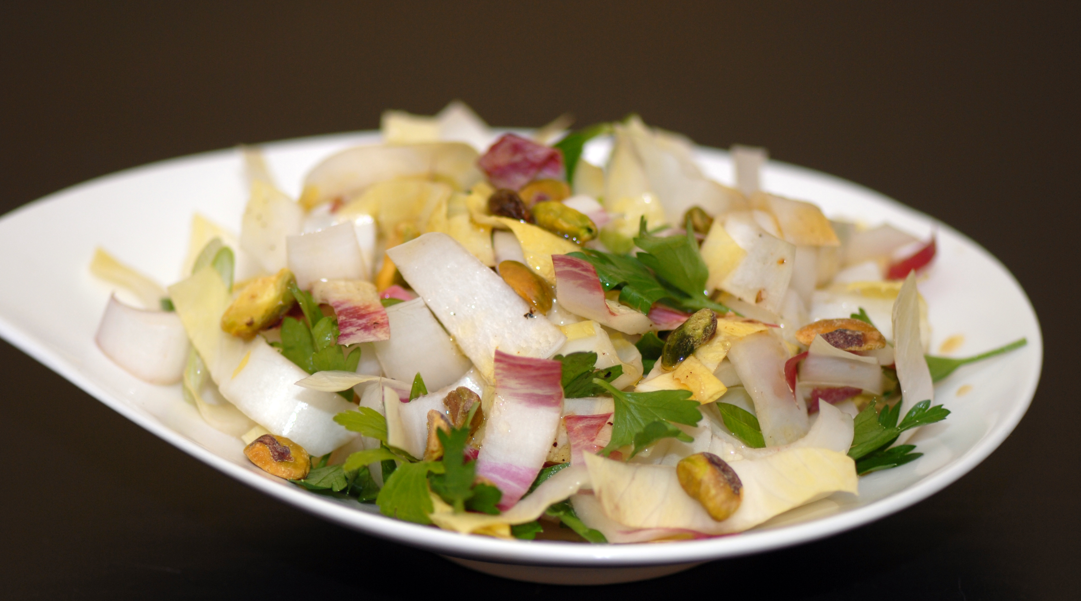 Endive and Pistachio Salad