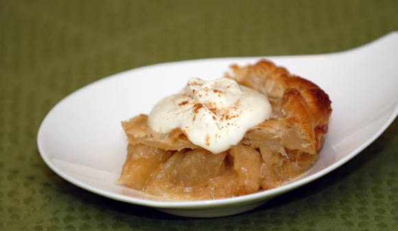 Upside-Down Caramel Apple Tart