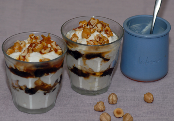 Chestnut-Prune Parfait