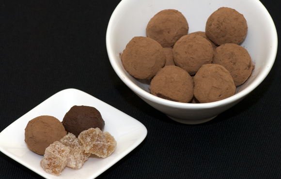 Ginger-Spiced Truffles