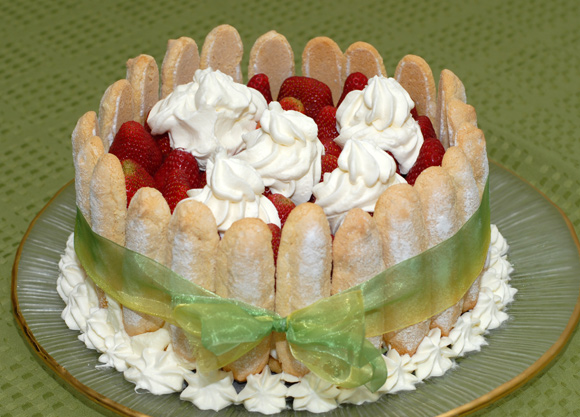 Strawberry Charlotte